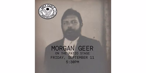 Patio Show: Morgan Geer