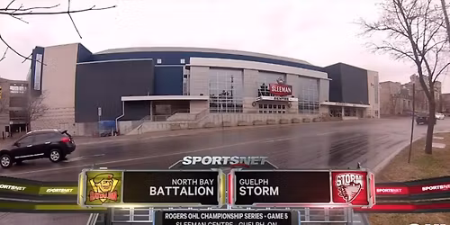 Parking North Bay Battalion at London Knights