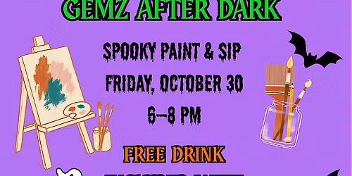 Oak Park After Dark: Spooky Paint & Sip!