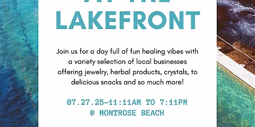 Healers Event at Montrose Beach- Meditation, Yoga, sound healing vendors