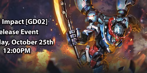 Gundam GD02 - Dual Impact Release Event