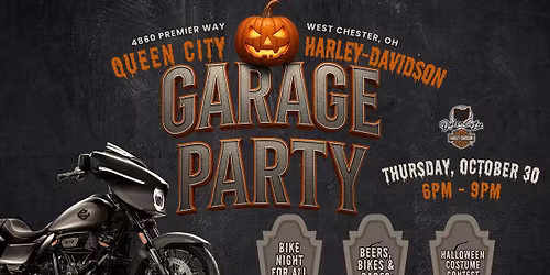Halloween Garage Party at Queen City H-D
