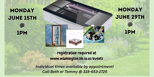 Glowforge Laser Cert- 1pm