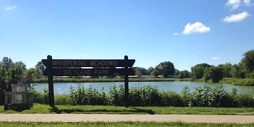 A walk with Iowa City Litter Crew at the Whispering Meadows Wetland