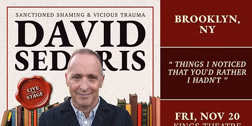 An Evening with David Sedaris