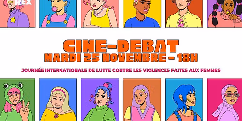 CINE\u0301-DE\u0301BAT : Journ\u00e9e de lutte contre les violences faites aux femmes - Film : La Vague
