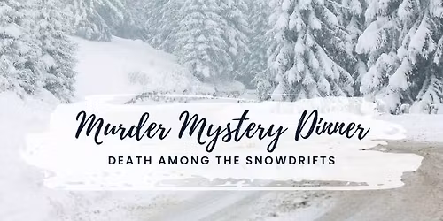 Murder Mystery Dinner Death Among the Snowdrifts