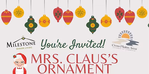 Mrs. Claus\u2019s Ornament Workshop!