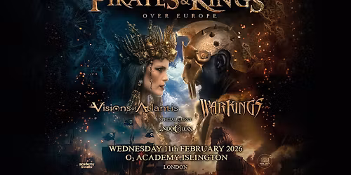VISIONS OF ATLANTIS x WARKINGS at O2 Academy Islington - London