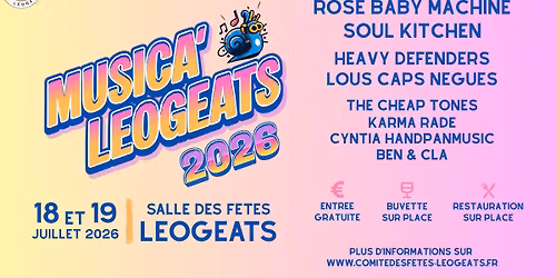Musica'L\u00e9ogeats 2026 | L\u00c9OGEATS 