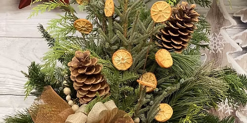 Winter Patio Pot or Wreath COME AND GO CLASS