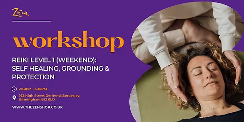 Reiki Level 1 - Self Healing, Emotional Control and Protection