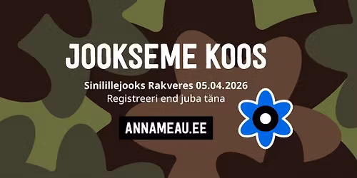 Sinilillejooks 2026 Rakvere