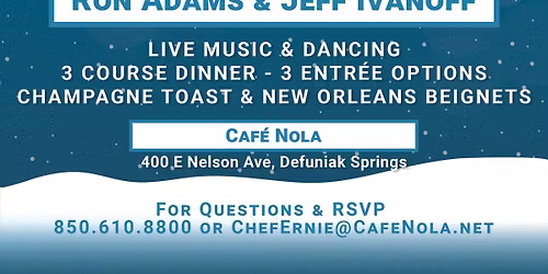 Blue Christmas Dinner Event