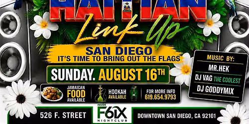 Jamaican Haitian Link Caribbean Flag Party