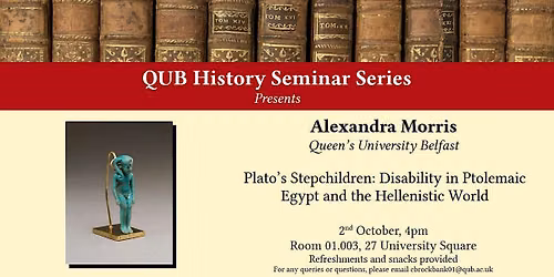 History Seminar: Alexandra Morris