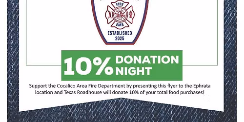 Texas Roadhouse Dine to Donate for CAFD