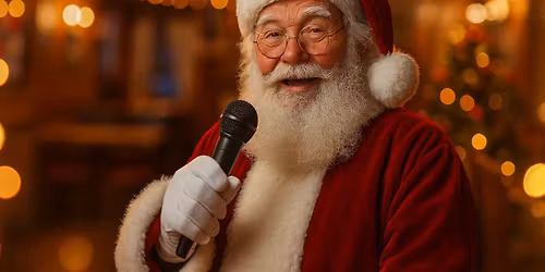 Karaoke with Santa