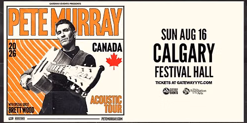 Pete Murray - Calgary