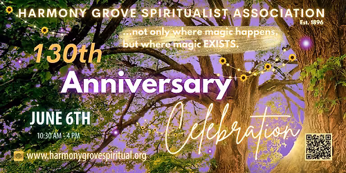 HGSA's\u00a0130th\u00a0Anniversary and Spiritual & Healing Arts Fair