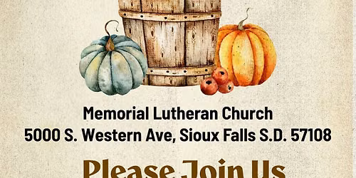 Memorial Lutheran LWML Fall Craft & Vendor Fair
