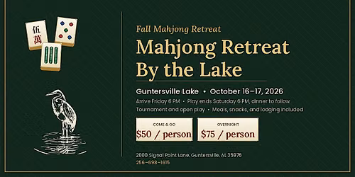 Mahjong Retreat By The Lake