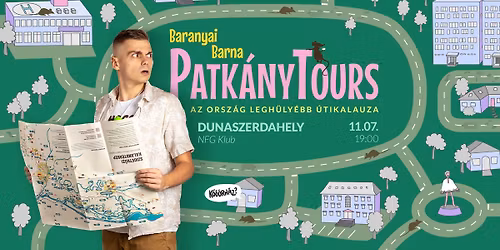 DUNASZERDAHELY | 11.07. | Patk\u00e1nyTours - Baranyai Barna \u00f6n\u00e1ll\u00f3 estje | SOLD OUT