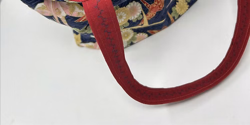 Easy lined tote bag with gusset and pockets class