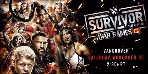 WWE Survivor Series at Daikin Park