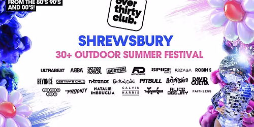 OVER 30s CLUB - Daytime Open Air Festival - Flamingo Terrace