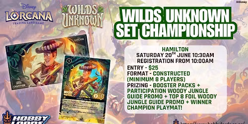 Disney Lorcana - Wilds Unknown Set Championship!