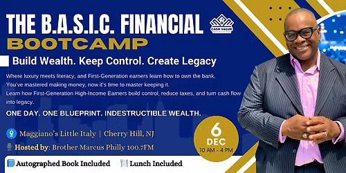 The B.A.S.I.C. Financial Education Bootcamp: Build Wealth & Legacy