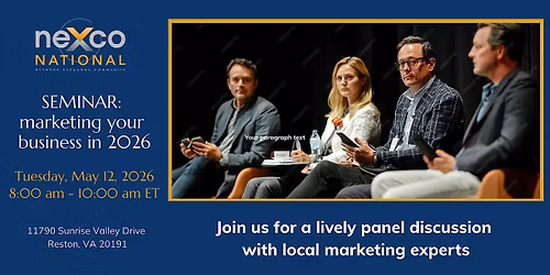Seminar: Marketing Your Business in 2026: Strategies That Drive - Virginia