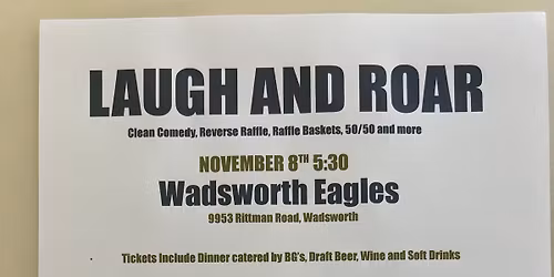 The Lions Club 2025 Reverse Raffle & Comedy Night