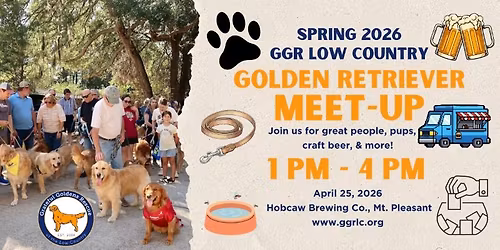 Spring 2026 Low Country Golden Retriever Meetup