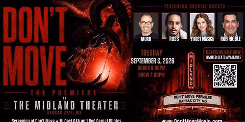 Don't Move Movie Premiere at The Midland Theatre