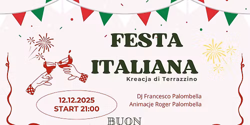 Festa Italiana \u2013 \u015awi\u0105teczna Edycja w Kreacji di Terrazzino! \u2603\ufe0f