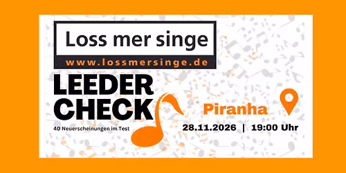 LEEDERCHECK im PIRANHA