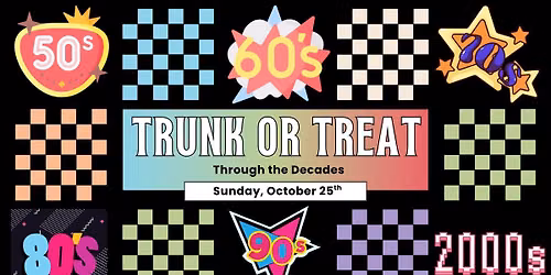 Trunk or Treat Through the Decades