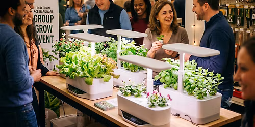 Old Town Ace Hardware Indoor Food Group Grow Event