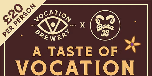 Vocation Beer, Cheese and Chocolate Night