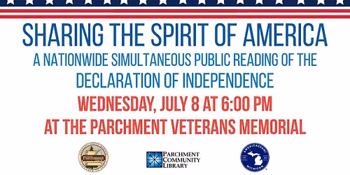 Sharing the Spirit of America (held at Parchment Veterans Memorial)