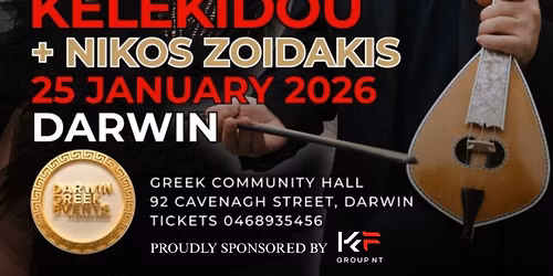 Kelly Kelekidou & Nikos Zoidakis - Live in Darwin