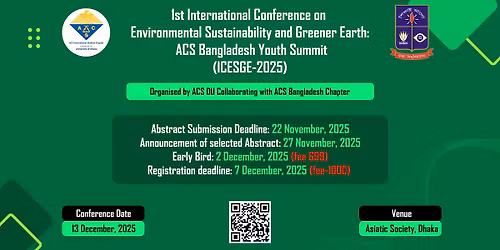 ICESGE -2025 : ACS Bangladesh Youth Summit