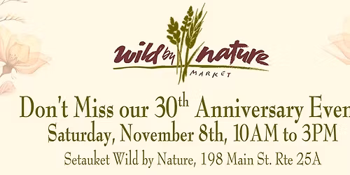 30th Anniversary Event!