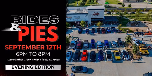 Rides & Pies - September 2026