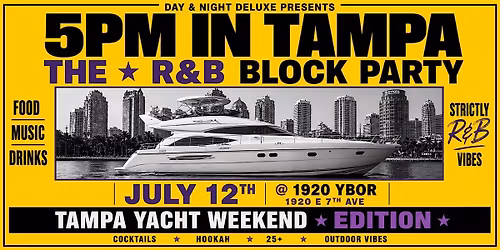 5pm In Tampa R&B Block Party