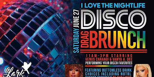 The Disco Bottomless Drag Brunch