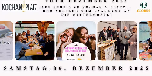 \u201eDU.ICH.L\u00c4UFT\u201c Tour Dezember 2025 - Auf geht\u2019s zu Kochan & Platz...