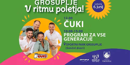 GROSUPLJE V RITMU POLETJA S \u010cUKI